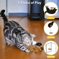 thumbnail image 4 of YOPTOP Interactive Cat Toys Flapping Squirrel for Indoor Cats Rechargeable Cat Toy Vivid Chirping  Automatic Beating Wings Kitty Toys with Catnip for Kitten Exercise  Hanging Toys Self Pl,squirrel, 4 of 6