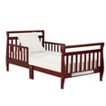 Big Oshi Classic Design Sleigh Toddler Bed White