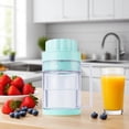 thumbnail image 4 of TIELUTT Portable for and Shakes USB Rechargeable Personal Size Mini Juicer Cup with Travel Lid and Leakproof Kitchen Attachments Juicer Garlic Juicer Carrot Juicer Manual Space Food Fruit Dry Fruit S, 4 of 5