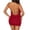 C-Red54, variant on DHFJKG Womens Dresses Backless Halter Sleeveless Party Sexy Mini Dress Slim Fit Solid Color Bodycon Nightclub Wear Trendy Dresses