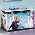 thumbnail image 3 of Disney Frozen II Deluxe Toy Box by Delta Children, Greenguard Gold Certified, 3 of 13