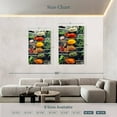 thumbnail image 4 of Elephant Stock Spoons Of Spices Wall Art - Vertical Multi Panel Canvas - Kitchen Wall Decor - Food And Drink Multi Panel - Orange And Green Decor - 48" x 74", 4 of 8