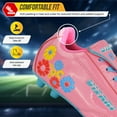 thumbnail image 2 of Vizari Blossom Soccer Cleats for Kids, Toddlers, and Youth – Comfortable and Durable Firm Ground Outdoor Shoes - Pink/Blue, 9, 2 of 6