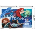 thumbnail image 3 of Disney Princess - Heart Wall Poster with Push Pins, 22.375" x 34", 3 of 3