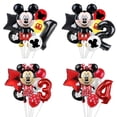 thumbnail image 2 of 1 Juego de globos de fiesta de Mickey Mouse de Disney, globos de Minnie de 32 ", globos con números, decoraciones para fiesta de cumpleaños, regalos de juguetes para niños Tan Jianjun unisex, 2 of 2
