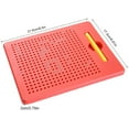 thumbnail image 2 of Sin (Red)Magic Slate Magnetic Drawing Board Magnet Pad Drawing Board with Pen for Kid Educational Toy Creativity Tablet ABS Tablet Drawing Board Free Game Drawing, 2 of 5