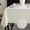 Solid Off White, variant on Duty Vinyl Tablecloth with Flannel Backed, Waterproof Oil-Proof Plastic Table Cloth, Wipeable Spill-Proof PVC Table Cover for Dinner Outdoor Picnic