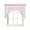 Pink, variant on Buffalo Plaid Swag Curtains for Kitchen Deep Maroon Farmhouse Gingham Striped Valances for Windows Small Window Treatment Short Topper for Cafe Bedroom Bathroom Living Room Decor 56x36 Inch