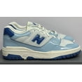thumbnail image 1 of New Balance 550 - BB550YKE - Blue Patent Leather - Men’s Size 8 - NEW!, 1 of 6