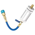 thumbnail image 1 of 1/4" R134A Liquid Fuel Injector 2Oz Oil/Dye Syringe Car Air Conditioner Refill, 1 of 4