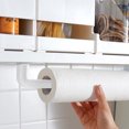 thumbnail image 3 of Cateissary Gancho multifuncional para colgar en la pared, estante de almacenamiento, soporte de papel higiénico para rollos de papel, estante para Almacenamiento y organización del hogar Blanco Cateissary HA000725-02B, 3 of 6