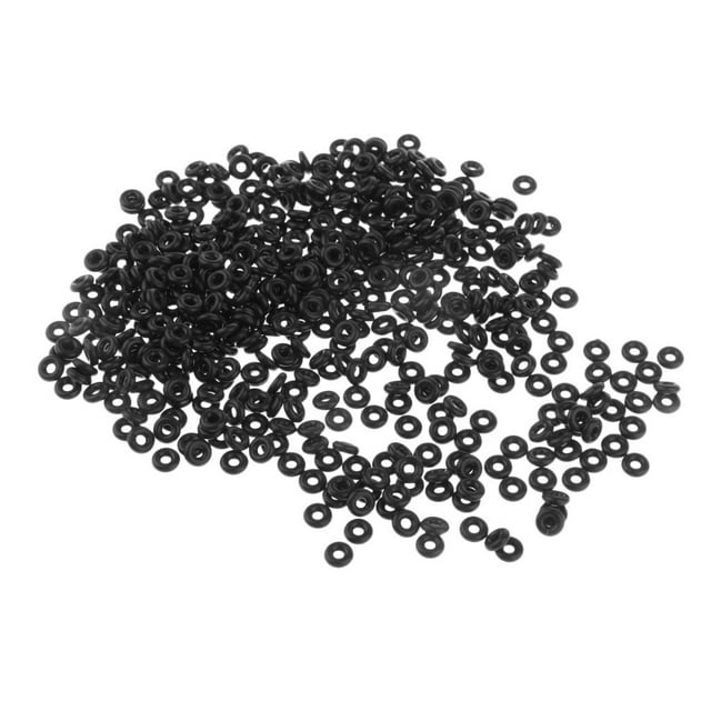 koolsoo 500pcs Carpe Pêche Ronde Rig S / O en Forme S Joint / Caoutchouc XL