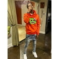 thumbnail image 5 of LovelyWholesale Cartoon Print Kangaroo Pocket Men's Hoodie, 5 of 5