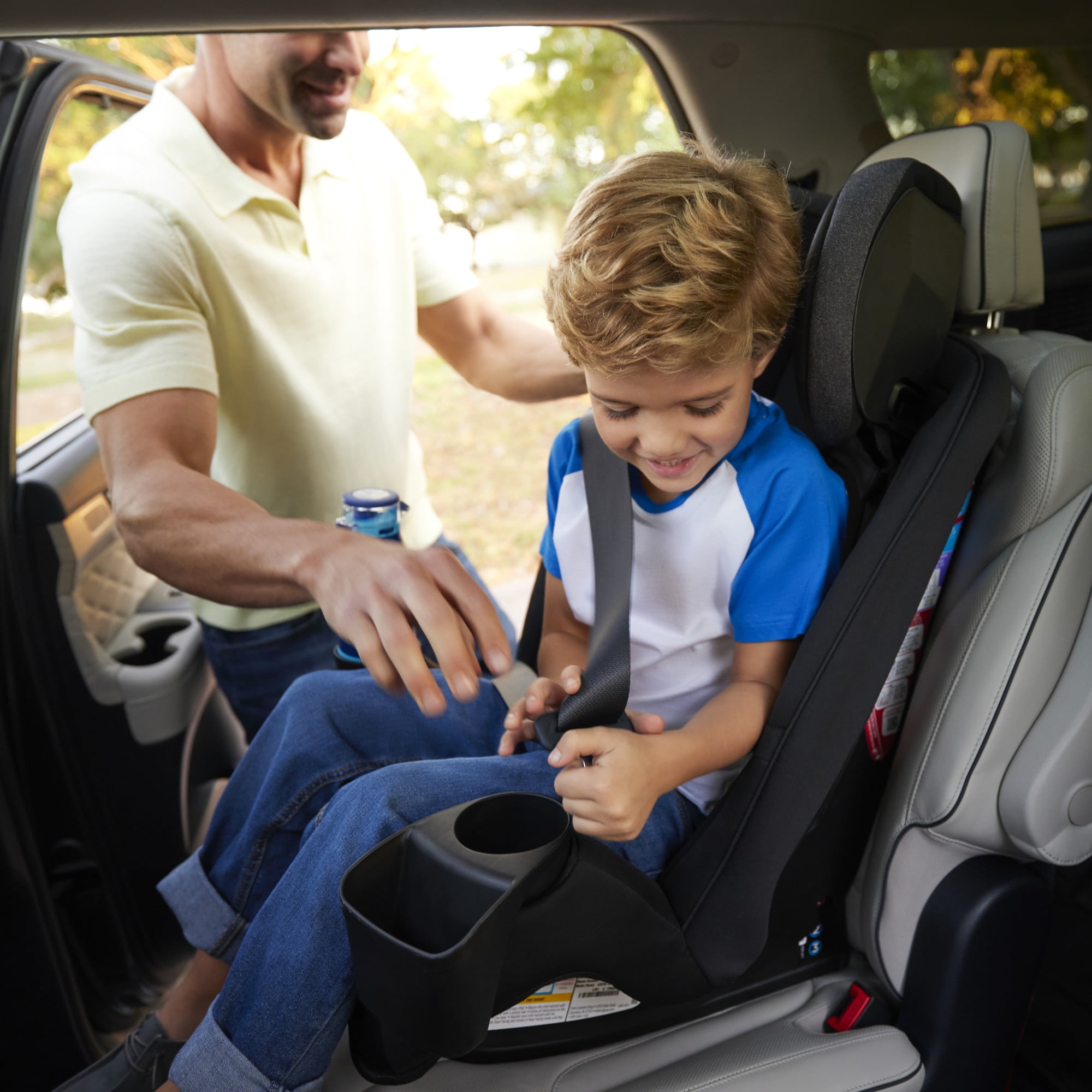 Safety 1st Grow and Go Sprint All-in-One Convertible Car Seat, Purple Cadet, Infant & Toddler, Unisex