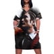 thumbnail image 1 of Hannibal Lecter-Vestido largo holgado con bolsillos para mujer traje de verano, 1 of 6