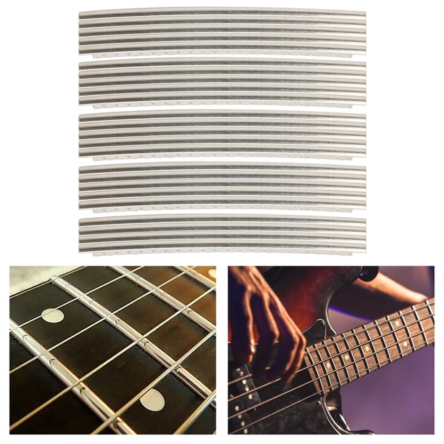 Fret de Guitarra, Durabilidad Mañada Acero inoxidable Juego de Alambre de Pastor de Guitarra Prácico, Para Guitarra en Casa