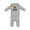 AC-Heather Grey, variant on Inktastic Thanksgiving Cutest Turkey in Town Baby Romper Coveralls