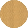 thumbnail image 1 of Ahgly Company Indoor Round Patterned Beer Orange Area Rugs, 6' Round, 1 of 6