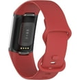 thumbnail image 2 of MYKOMI Compatible with Fitbit Charge 6 / Fitbit Charge 5 Bands, Soft Silicone Replacement band for Women Men, 2 of 8