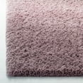 thumbnail image 4 of SAFAVIEH Fontana Jamie Solid Shag Area Rug, Pink, 6'7" x 9', 4 of 7
