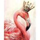 thumbnail image 2 of Cuadros Decorativos Kit de pájaro rosa de corona 5D taladro cuadrado completo diamantes de imitación obra de arte DIY pintura de diamante Wdftyju embutido en tela, 2 of 9
