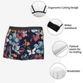 thumbnail image 6 of Balery Flowers ad Butterflies Men's Boxer Briefs, Soft and Breathable Cotton Underwear with nylon Waistband-XX-Large, 6 of 9