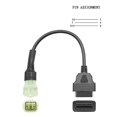 thumbnail image 3 of Cable adaptador de motocicleta de 6 pines a 16 pines Yuxing color negro, 3 of 5