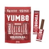 Yumbo Premium Original Flavor Summer Sausage Deli Sticks, 1oz 15 Count Bag, Made by Old Wisconsin