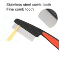 thumbnail image 2 of Stainless Steel Comb, Head Nit Removal Hair Comb, Fine Tooth Comb, Professional Head Nit Comb, Effectively Get Rid of Hair Nits, Comb, 2 of 5