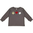 thumbnail image 3 of Inktastic Peace Love Westies Boys or Girls Long Sleeve Toddler T-Shirt, 3 of 5