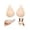 C/D Cup, variant on Sticky Bra Silicone Adhesive Bra for Women Invisible Bras for Backless Strapless Dress Nippless Covers Push Up Bra
