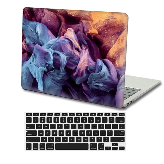 KSK KAISHEK Hard Case Shell Cover Compatible with MacBook Pro 13" with Retina Display No USB-C, No CD-ROM + Black Keyboard Cover Model: A1425 A1502 Colorful A 64
