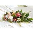 thumbnail image 2 of Realistic Wedding Arch Flowers Floral Hanging Wall Festival Event Garland for Spring Ceremony Home Decor, 2 of 9