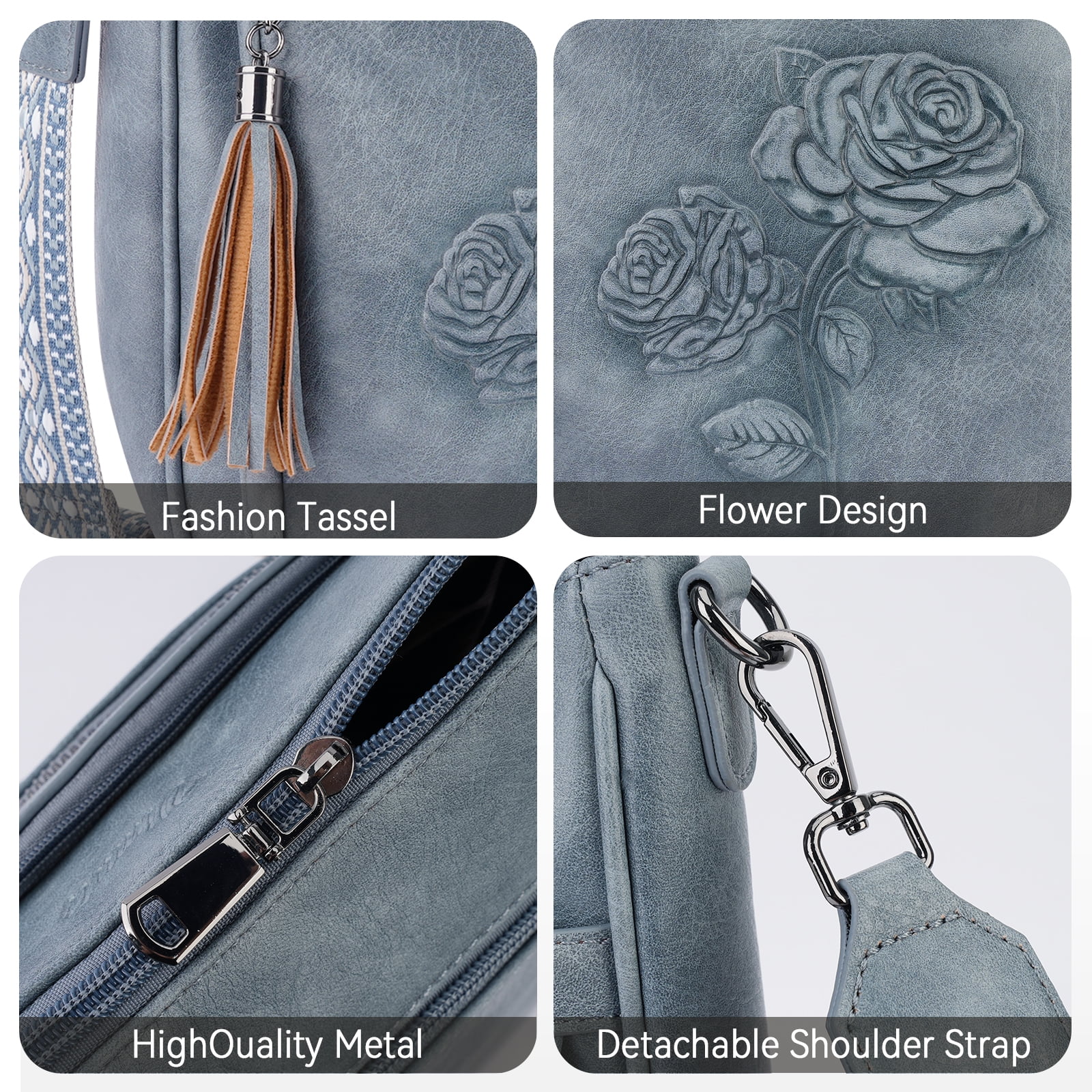 【Special Keepsake Gift】APHISON Crossbody Bags Casual Sling Backpack for Women, Shoulder Bag Travel Bag Cross Body Purses Bags with Adjustable Strap