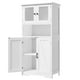 thumbnail image 2 of Yeshouse Mueble de Baño Alto Mueble de Almacenamiento Independiente con Puertas de Vidrio y Estantes Ajustables, Armario Moderno de 54" para Cocina, Despensa, Sala de Estar, 2 of 7