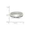 thumbnail image 2 of SS 5mm Comfort Fit Double Milgrain Size 8.5 Band in Sterling Silver, 2 of 2
