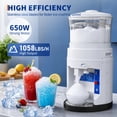 thumbnail image 2 of Commercial Ice Shaver Crusher, with 4.23Gal Hopper, 1100LBSLBS/H, 2 of 7