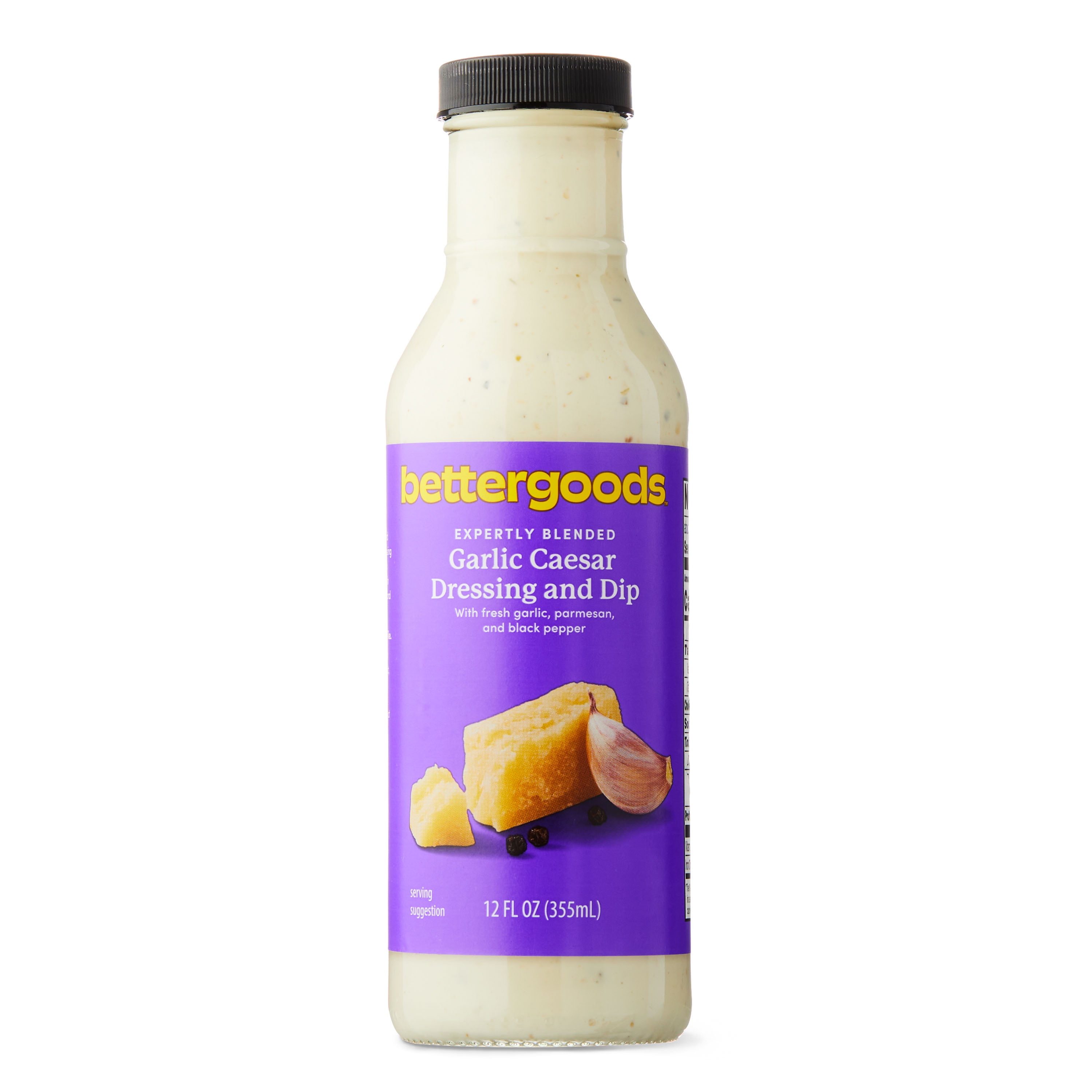 (2 pack) bettergoods Garlic Caesar Dressing and Dip, 12 fl oz