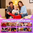 thumbnail image 4 of Portable Bluetooth Karaoke Speaker with 2 Wireless Microphones, Mini Karaoke Machine for Kids 3-12, 4 of 9