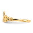 thumbnail image 4 of 14k Yellow Gold Claddagh Ring Celtic, 4 of 9