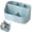 Blue, variant on Bathroom Organizers and Storage ,5 Slots Toothbrush and Toothpaste Holder for Bathroom Accessories Organization Counter Vanity Storage