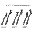 thumbnail image 5 of Bicycle Kickstand Support Rack Adjustable Length Parking Rack for E-Bike, Mountain Bike Bicycle Accessories C, 5 of 5