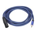 thumbnail image 1 of XLR To 1/8inch Cable, Balanced Signal Cord Environmental Protection Durable Flexible  for Studio for Live Performances for Music Lovers, 1 of 7
