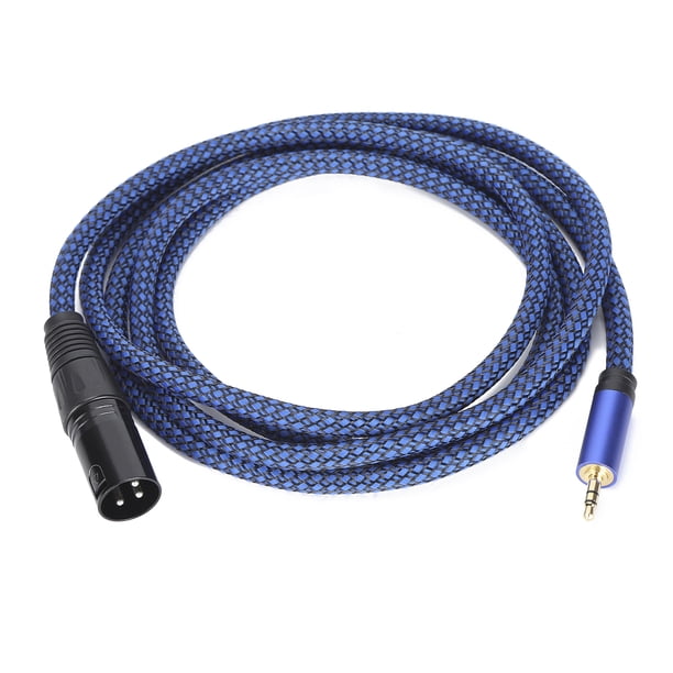 Cable De Micrófono, Cable XLR A 1/8 De Pulgada De Buen Rendimiento, Baja Pérdida, Duradero Para Estudio Para Amantes De La Música Para Presentaciones En