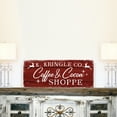 thumbnail image 2 of LifeSong Milestones Coffee & Cocoa Red Rustic Farmhouse Sign Tabletop Christmas Decor, 2 of 7