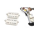 thumbnail image 5 of 2 Uds Puente de Cuello de Guitarra Humbucker Placa Base 50Mm 52Mm Espaciados de Poste Piezas de Cuello de Puente Humbucker, 5 of 5