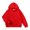 Red, variant on TIREOW Girls Basic Thin Hoodies Tops Solid Color Long Sleeve Hooded Sweatshirts with Front Pocket Kids Cotton Loose Casual Pullover Sweatshirt