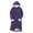 Purple, variant on Kaemgyyd Long Sleeve Dress for Women Winter Warm Fleece Sherpa Lined Tunic Dress Soft Solid Hooded Sweatshirts Dresses