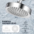 thumbnail image 7 of ATUPEN 6" High Pressure Rain Shower Head, Adjustable Stainless Steel Polished Chrome with Durable Nozzles, 7 of 7