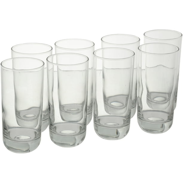 Set Of 4 Libby Tall Clear Drinking Glasses Tumblers And Water Glasses Drinkware